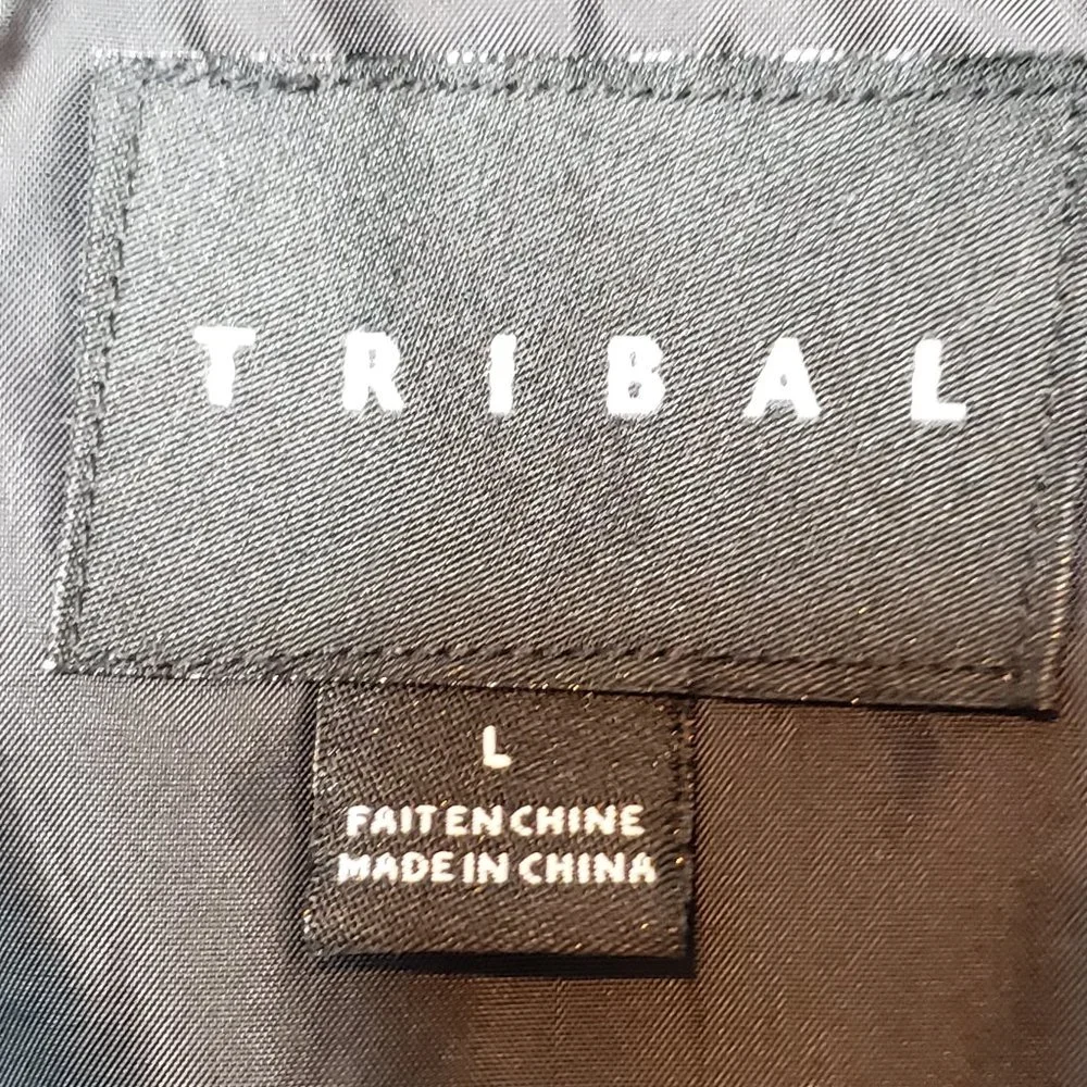 Tribal Black Rain Jacket